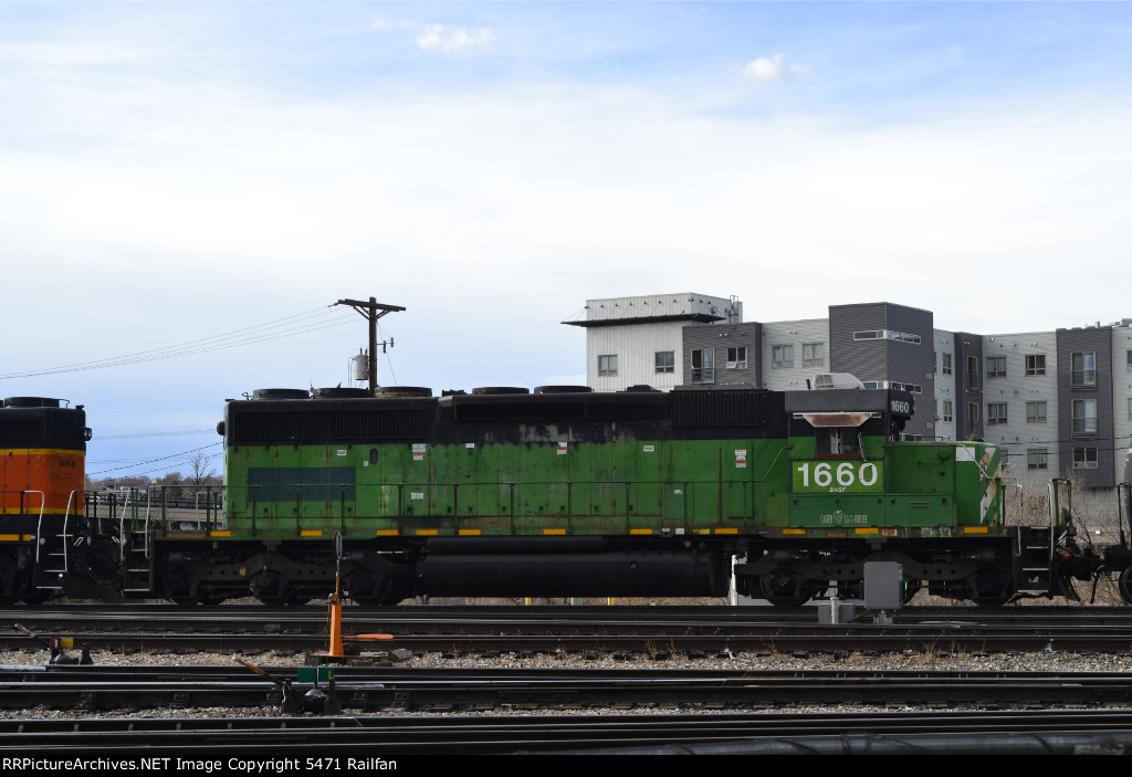BNSF 1660 - Roster